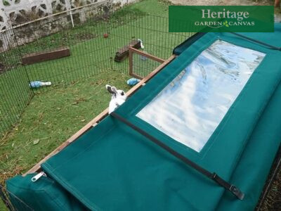 HGC Rabbit Hutch Cover canvas work