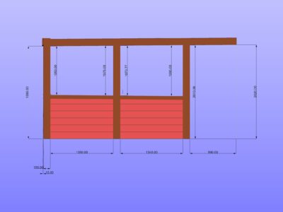Garden Room Panels, CAD Designed from your measurements